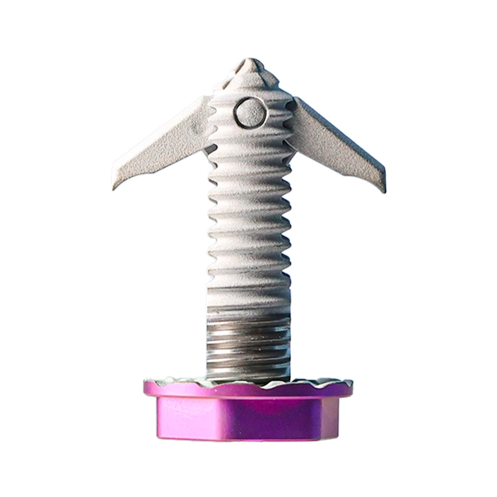 Image of Spinal Simplicity's Minuteman spinal implant with wing deployed