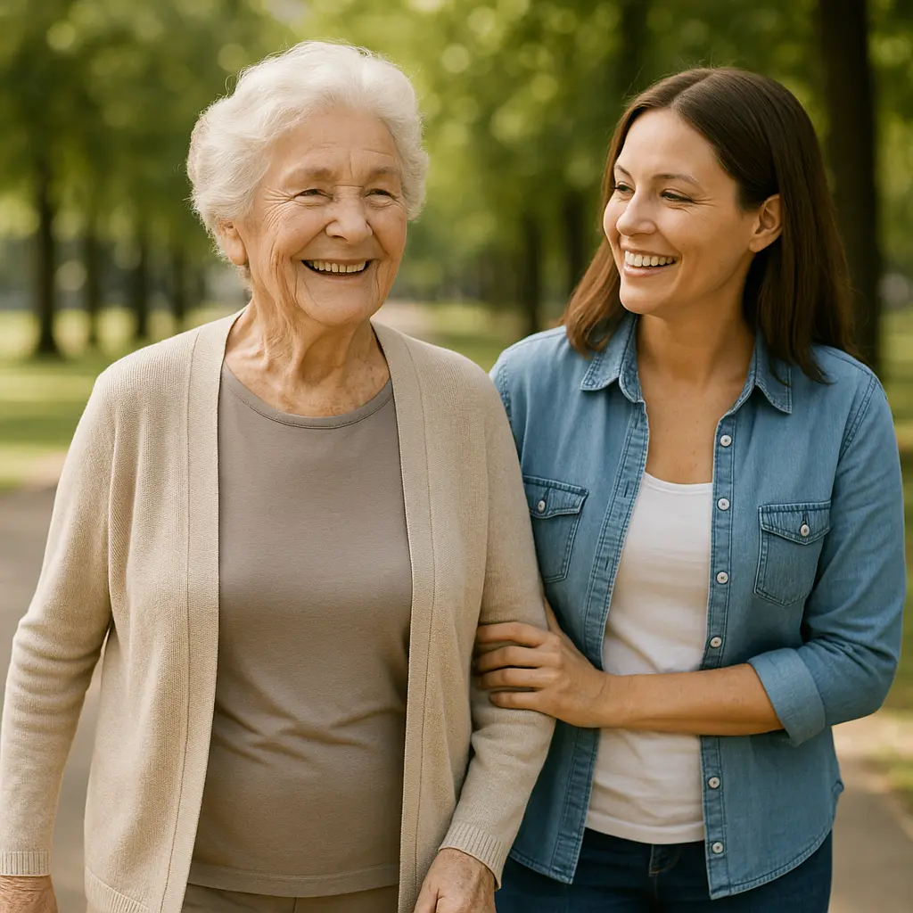 kyphoplasty-maricopa-az-relief Maricopa woman walking pain-free after kyphoplasty for compression fracture