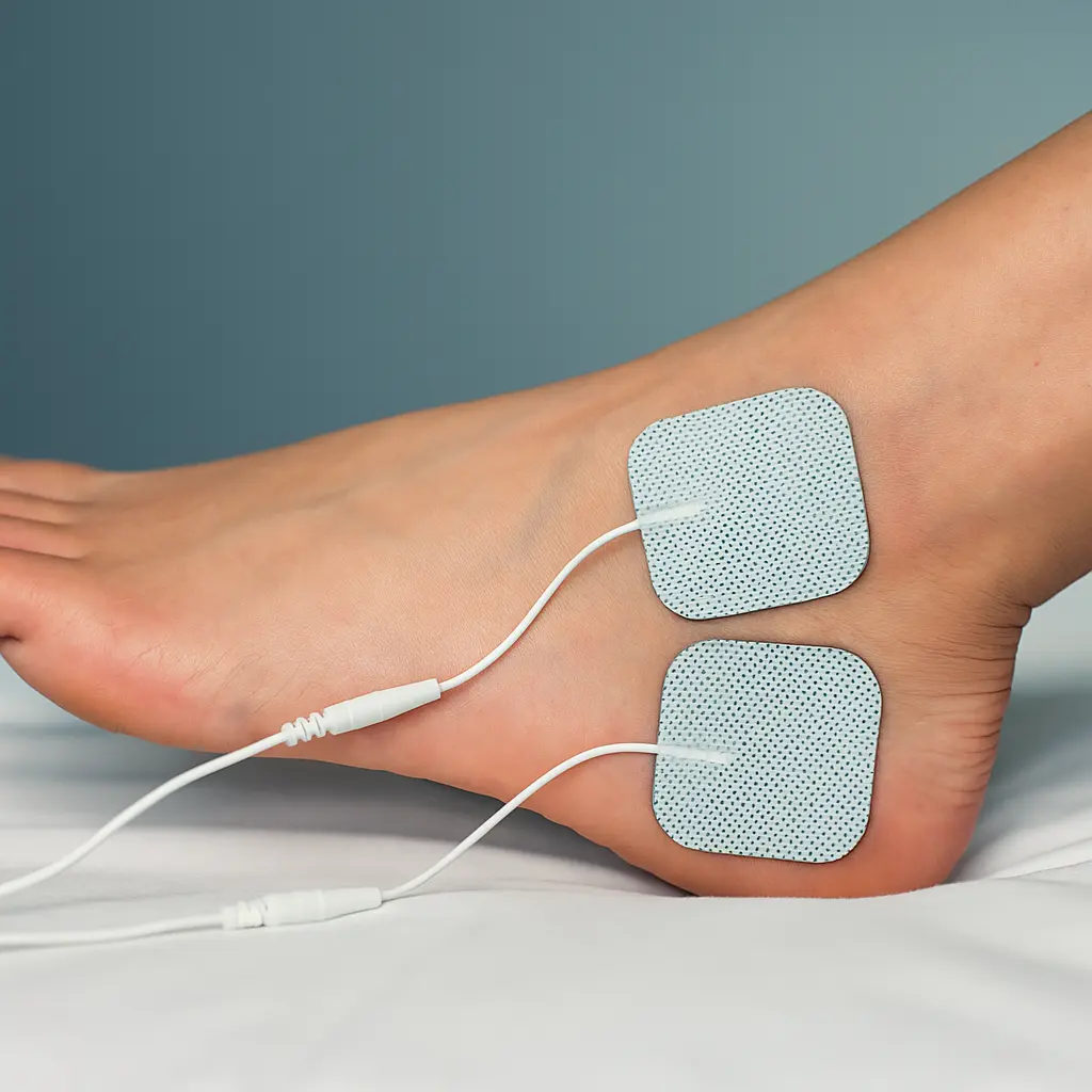 Electroanalgesia and ESWT used in treatment for diabetes neuropathy to relieve nerve pain
